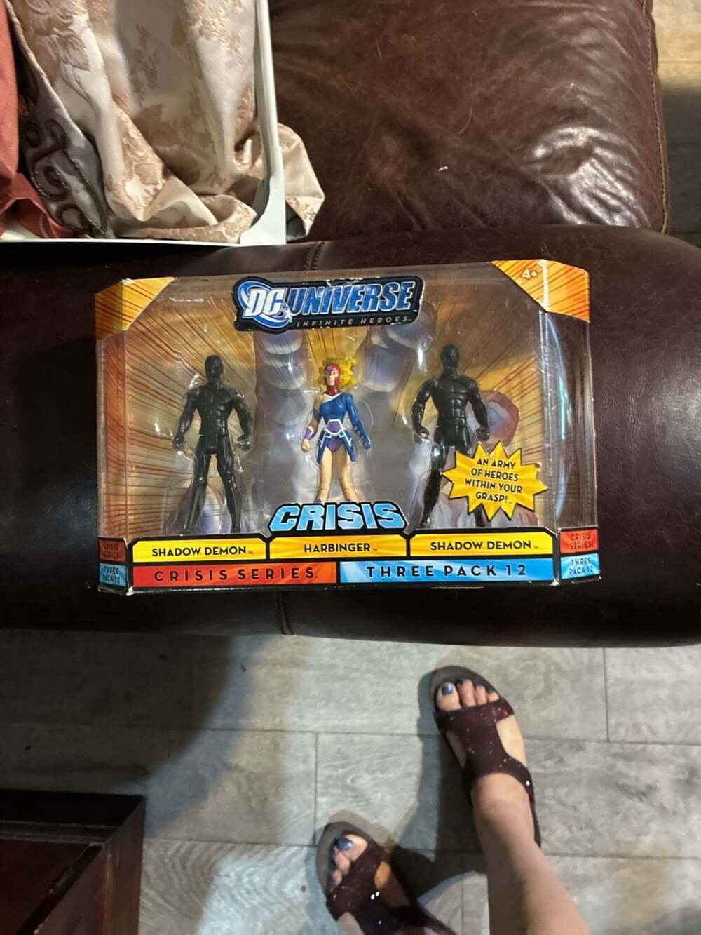 Mattel DC Universe Infinite Heroes Crisis Series Three Pack 12: Harbinger and Sh